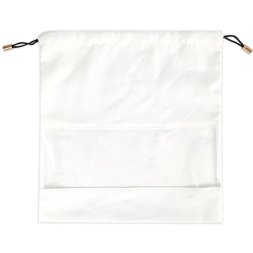 Visualisierungsfenster Handtasche Staubdichte Tasche Große Kapazität Ledertasche Aufbewahrungstasche