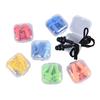 1Box Nuovi Tappi per le orecchie Comfort Tappi per le orecchie morbidi in silicone per la riduzione del rumore Tappi per le orecchie in silicone per il nuoto Tappi per le orecchie protettivi per il sonno