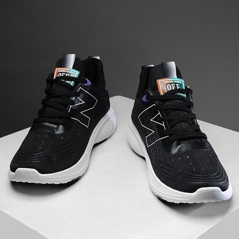 Men's shoes summer mesh breathable hollow soft sole non-slip lightweight versatile fashion sports shoes jogging casual shoes