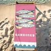 Sardinen Handtuch Strandtuch Reise Leicht Hautfreundlich für Pool Strand Camping Kreuzfahrt Sommer