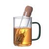 Creative High Borosilicate Glass Teapot with Tea Infuser and Strainer - Transparent Tea Making Set