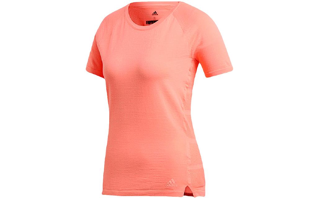 Adidas T Shirt Women s Orange Red DN3242 L