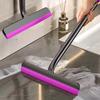 Handheld Wiper Ergonomic Plastic Handle Soft Scraper Multifunctional Bathroom Window Cleaner Versatile Cleaning Tool