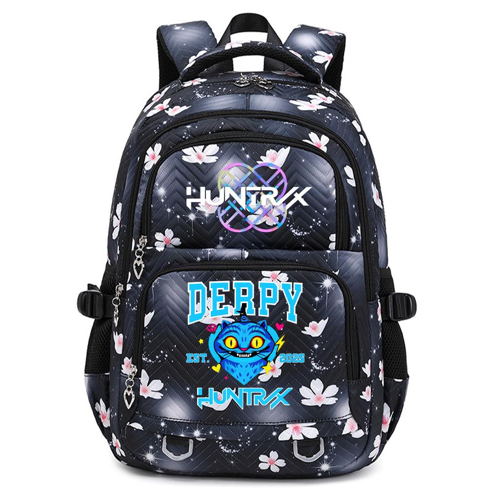Cartoon K-Pop Printed Backpack Student Teenager Bookbag for Boy Girl Schoolbag Kid Gift Women Large Capacity Waterproof Travel Bag Mochila