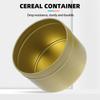 9pcs 8oz DIY Containers Round Tin Jars for Craft Storage Art Supplies and Making