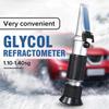 Auto Frostschutz Batterie Säure Motor Kühlmittel Tester Werkzeug Auto Optisch Handheld Glykol Refraktometer