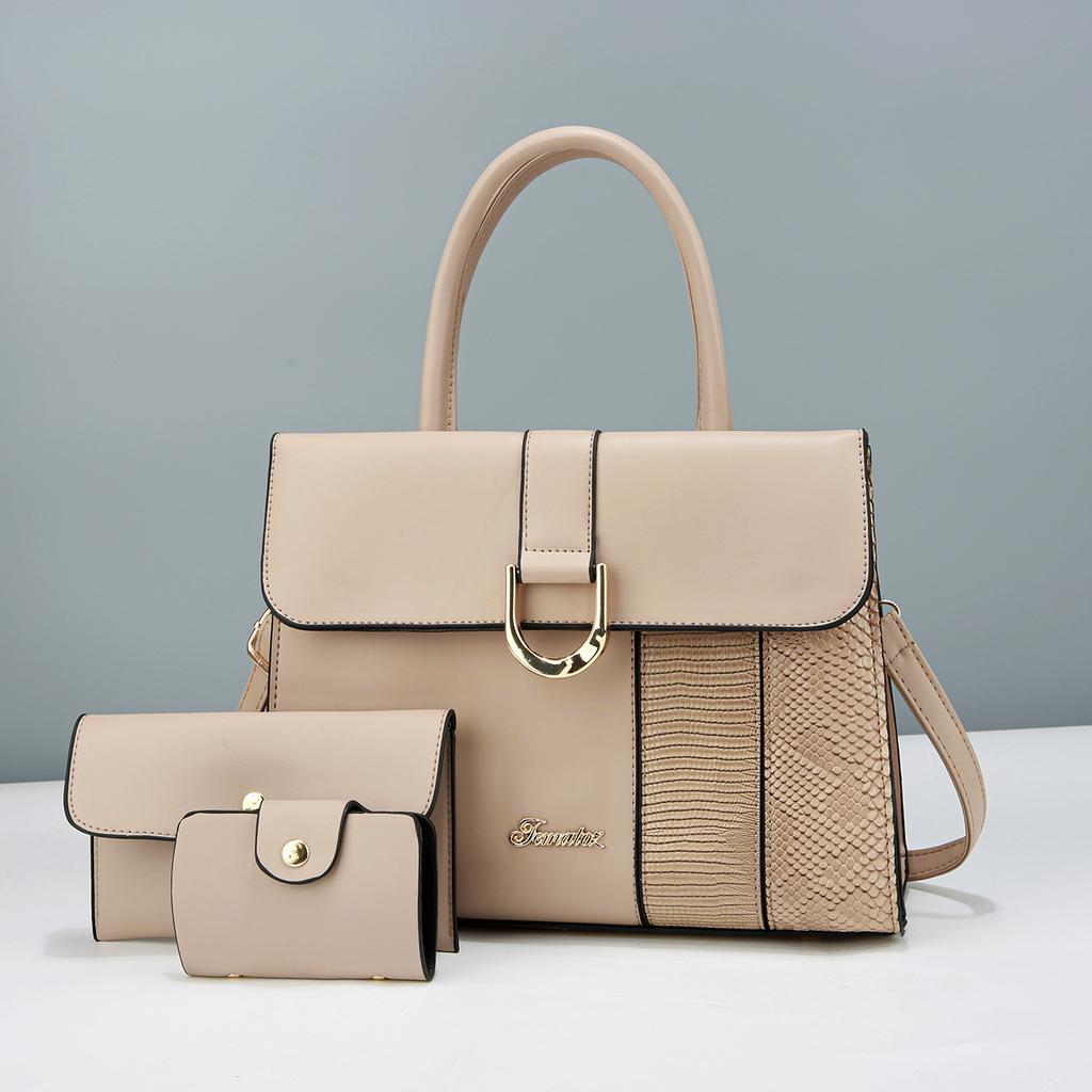 Atmospheric splicing women's bag handbag mother and child bag texture bag shoulder bag women's bag