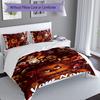 Set da 3 pezzi Personalizzato con Nome Five Nights at Freddy's, Include 1 Copripiumino e 2 Federe, Decorazione per Camera da Letto per Tutte le Stagioni