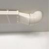 Flat Ducting Adaptors To Round Converter Dryer Vents Hose Adapters Rectangular To Round Straight Channel Connector