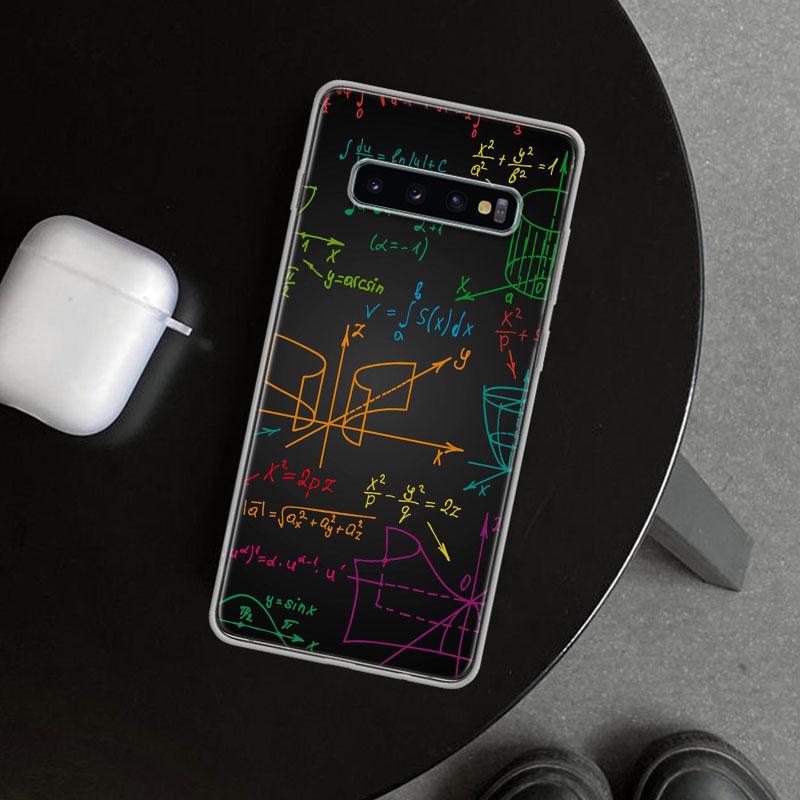 Physics Chemical Mathematics Phone Case Cover for Samsung Galaxy S26 S25 Edge S24 S23 Ultra S22 Plus S21 FE S20 + Art Customized