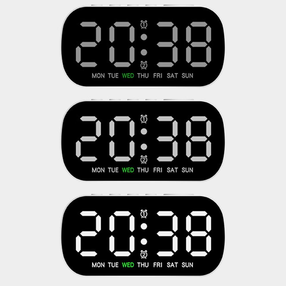 Alarm Digital LED Alarm Clocks Temperature Date Clocks Display Table Clock