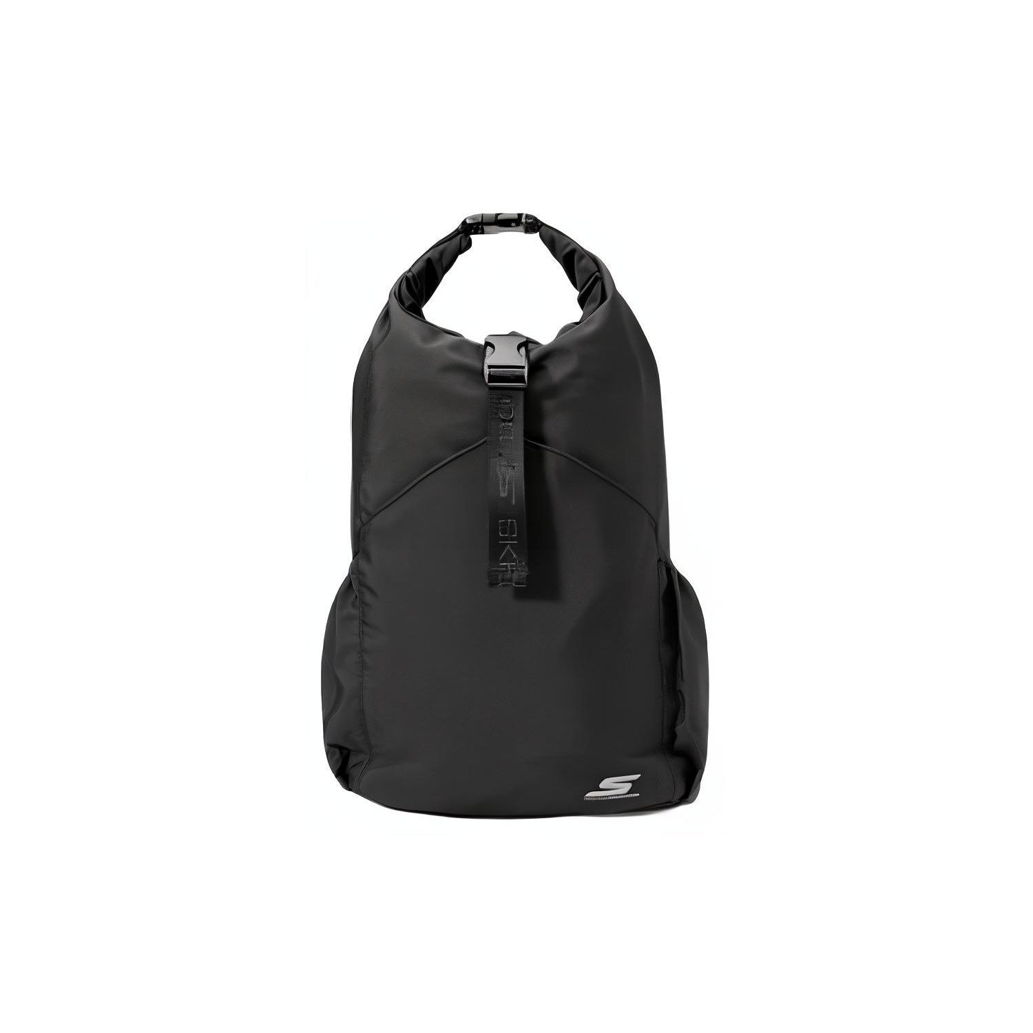 Skechers Large Capacity Water Resistant Comfortable Fashion Fabric Backpack Unisex Backpack Carbon-Black P223U030-0018 Carbon Black,14L