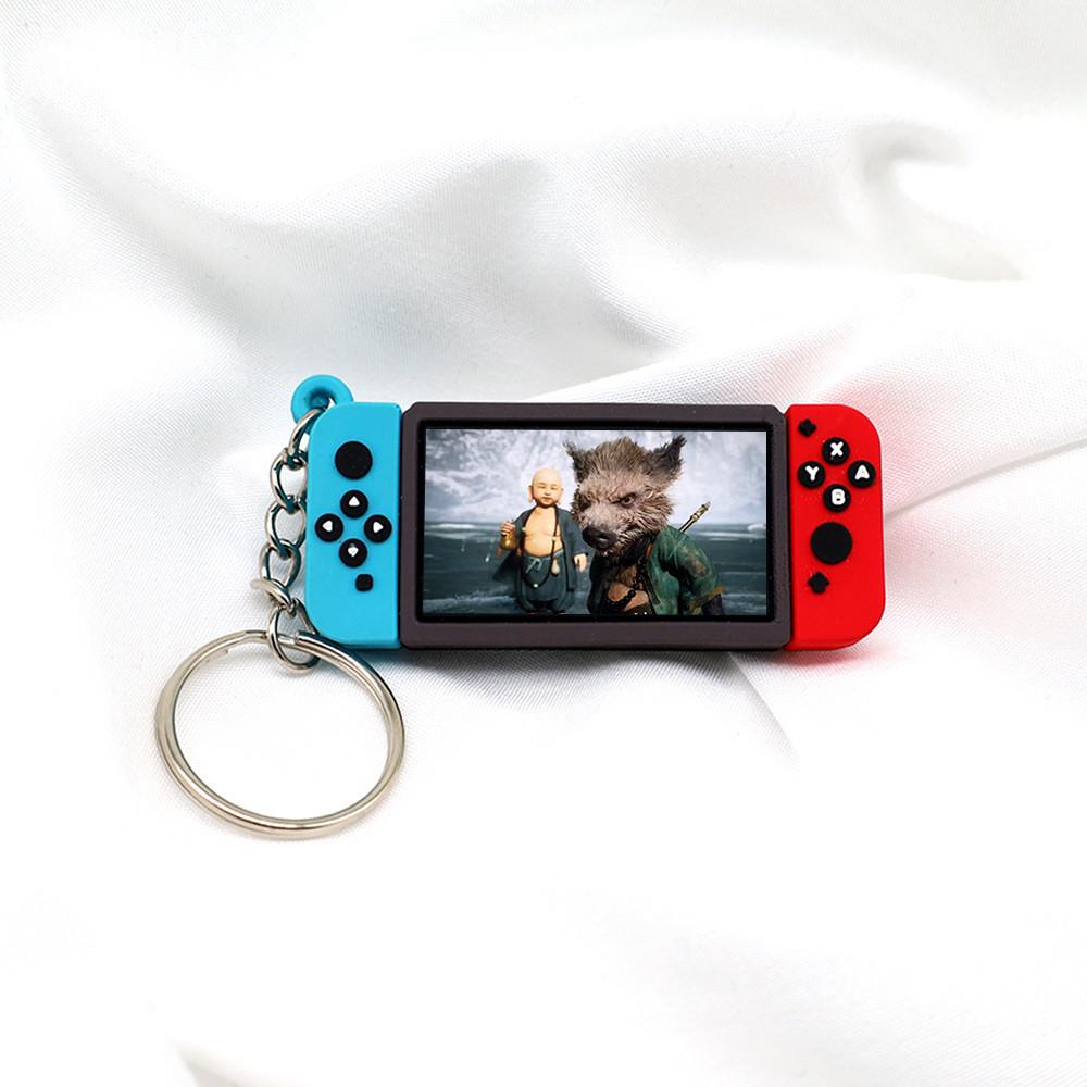 Unique Black Myth Wukong Game Controller Keychain Accessory For Switch And Ps5 Perfect For Gift Giving