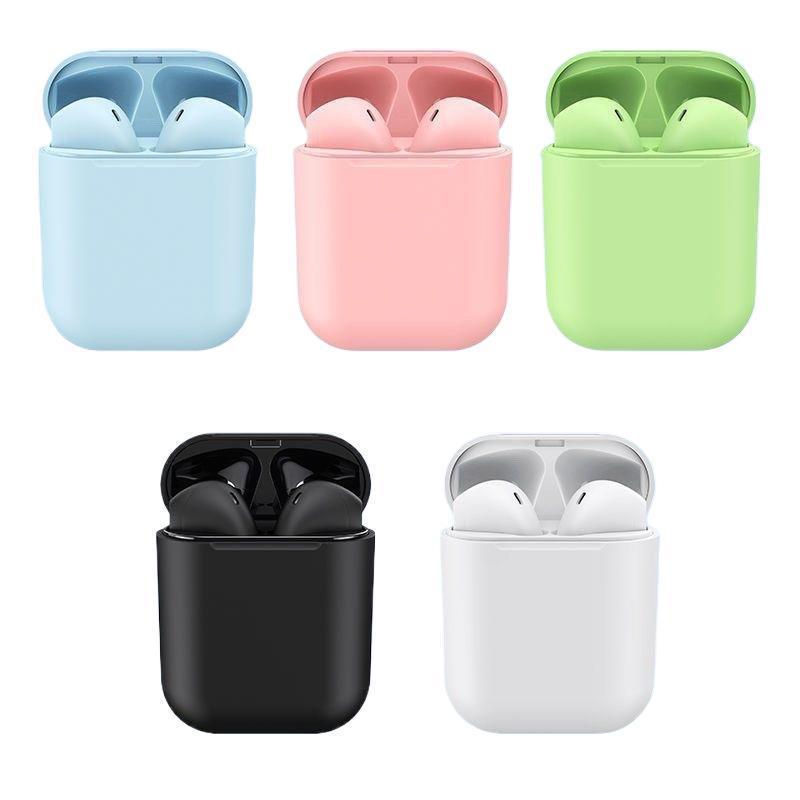 2025 New Macaron Semi-In-Ear Bluetooth Headphones: Wireless, Long Battery Life, High-Quality for Sports