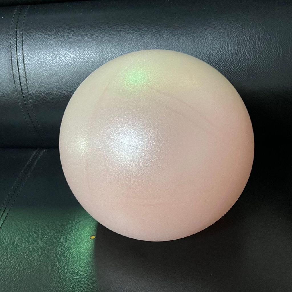 Frosted Mini Yoga Ball 25cm | Wheat Straw Pilates Inflatable Gymnastics Fitness Ball