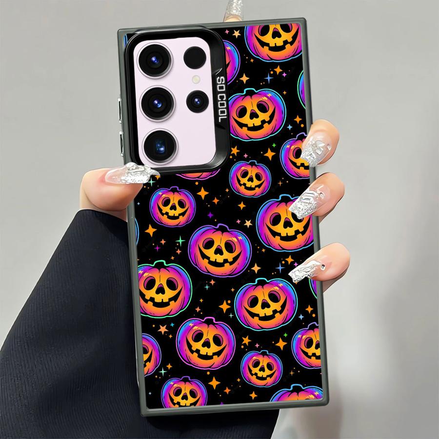Monster Halloween Geister Hülle für Samsung Galaxy S23 S24Ultra S22 Ultra S20 FE S25Plus S21 S24 FE S25 Note 20 Ultra Weiche Abdeckung