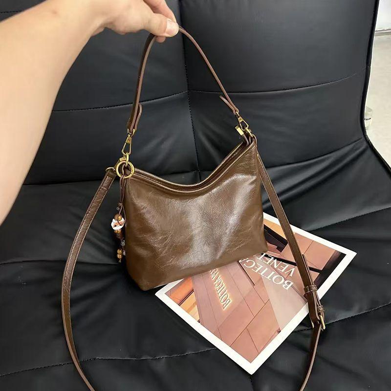 Neue modische vielseitige Einzel-Schulter Crossbody faule große Kapazität Mehrfachfächer Damen mit Beuteltasche