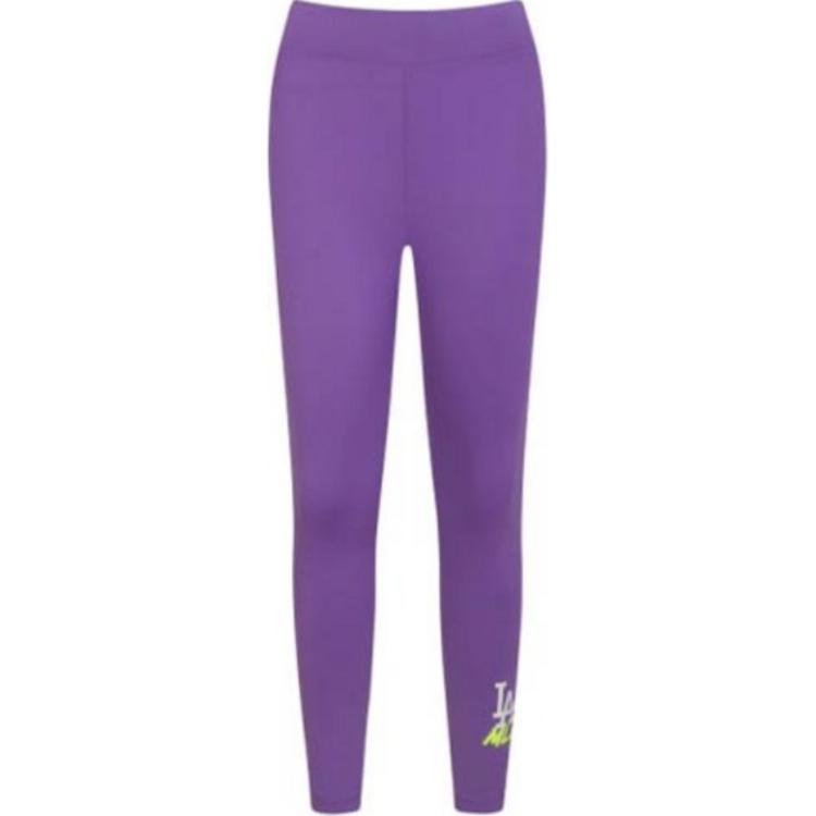 MLB Tight Sports Leisure Fitness Pants Women Pants Blue Purple 31LG11031-07V