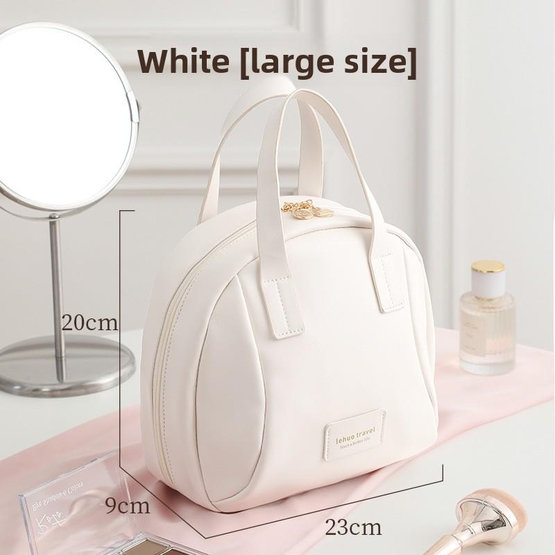 Skořepinová kosmetická taška pro ženy, velkokapacitní vodotěsná přenosná toaletní taška, velká taška na uskladnění make-upu