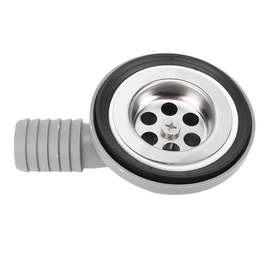 2.76in Marine Sink Drain Double Layer Filter 2.05 2 .56in Installation Aperture RV Right Angle Kitchen Sink Drain