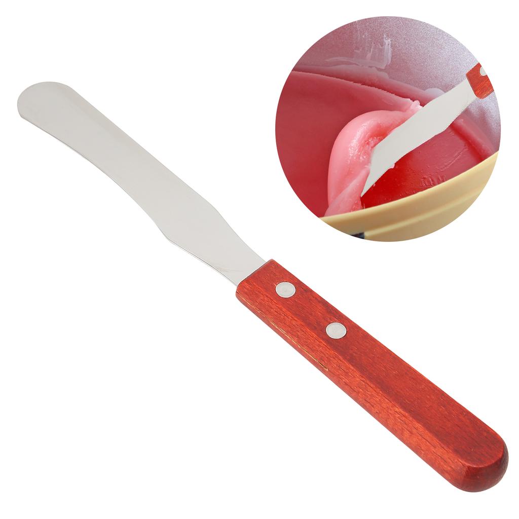 Metal Depilatory Wax Spatula Portable Hair Removal Wax Applicator Stick Tool Accessory