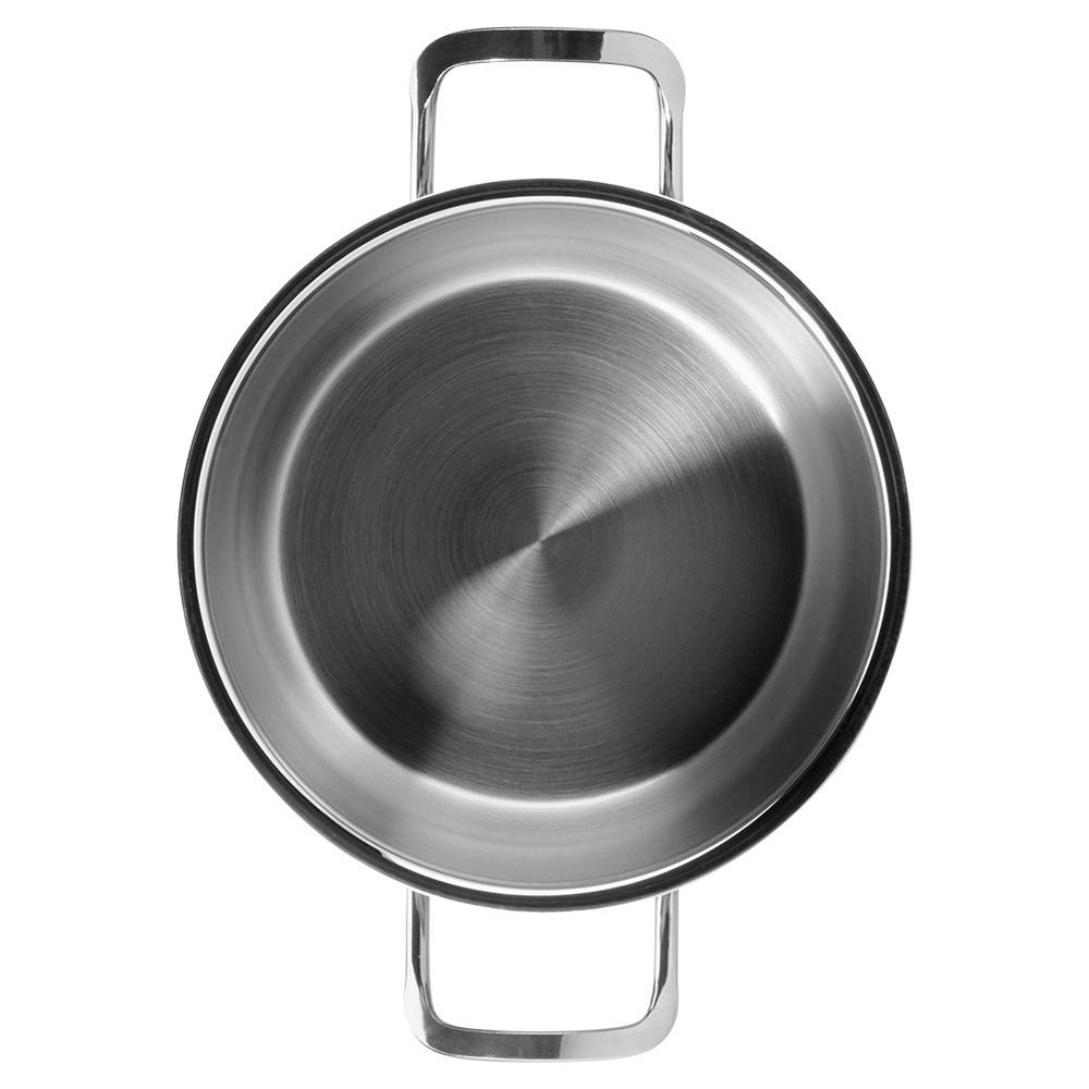 Steel Pot with Lid ANETT 16 Cm, 2.3 L