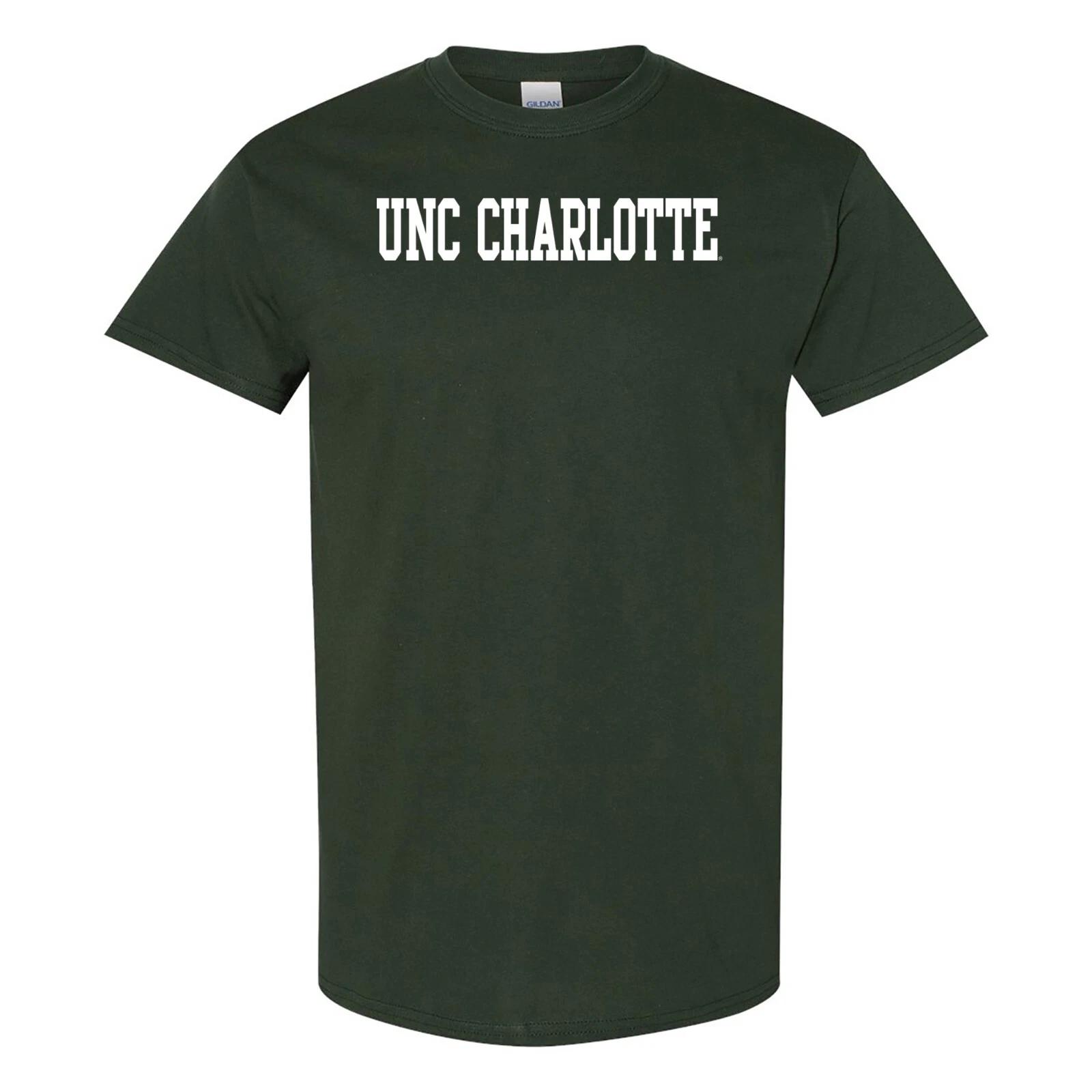 UNC Charlotte Forty-Niners Bulldogs Basic Block T-Shirt 3XL