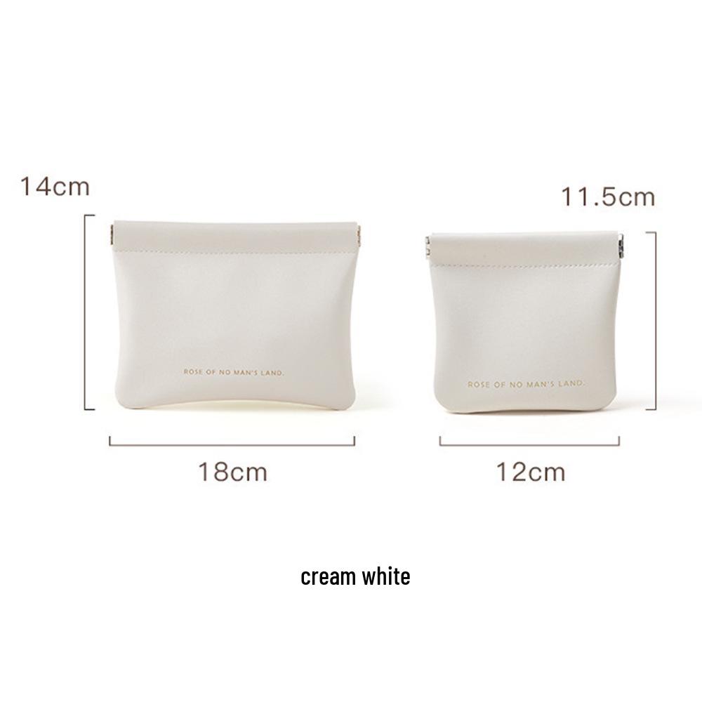 

Компактная дорожная косметичка и кошелек для монет с застежкой-кнопкой Small (12×11.5CM)