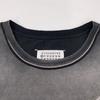 Maison Margiela S50GC0670 Barbu Logo Gradation T-shirt tops XS grayUsed