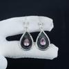 Amazing Pink Kunzite Gemstone Earrings, 925 Sterling Silver Earring, Handmade Boho Silver Jewelry Dangle Earrings, Anniversary Gift