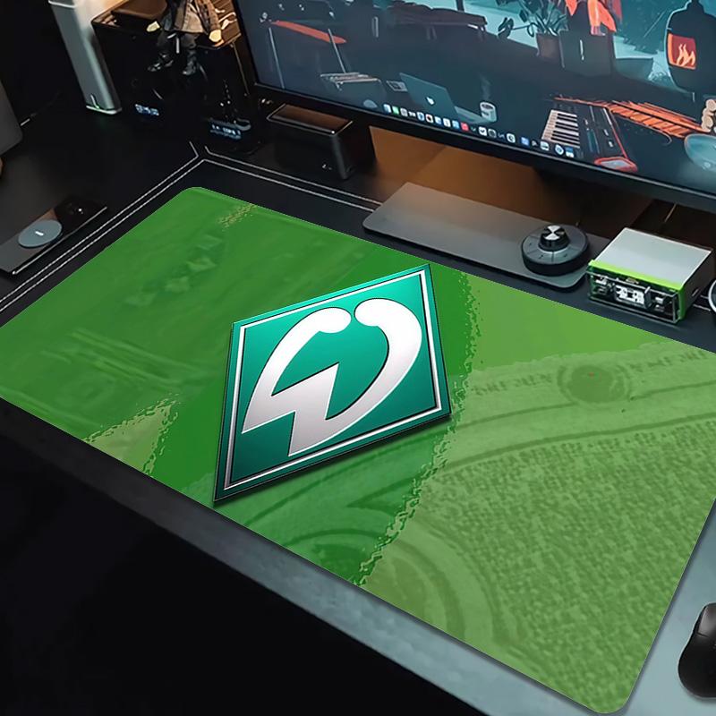 Werder Bremen Print Cushion Non-slip Laptop Tablet Big Mousepad XXL Mat Mini PC Playmat With Lock edge