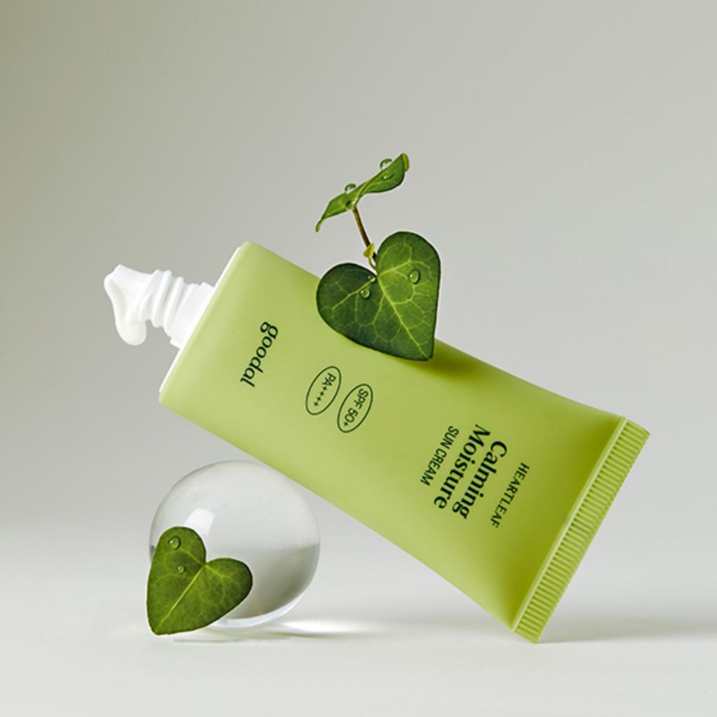 Goodal Heartleaf Calming Moisture Sun Cream 50ml x 2