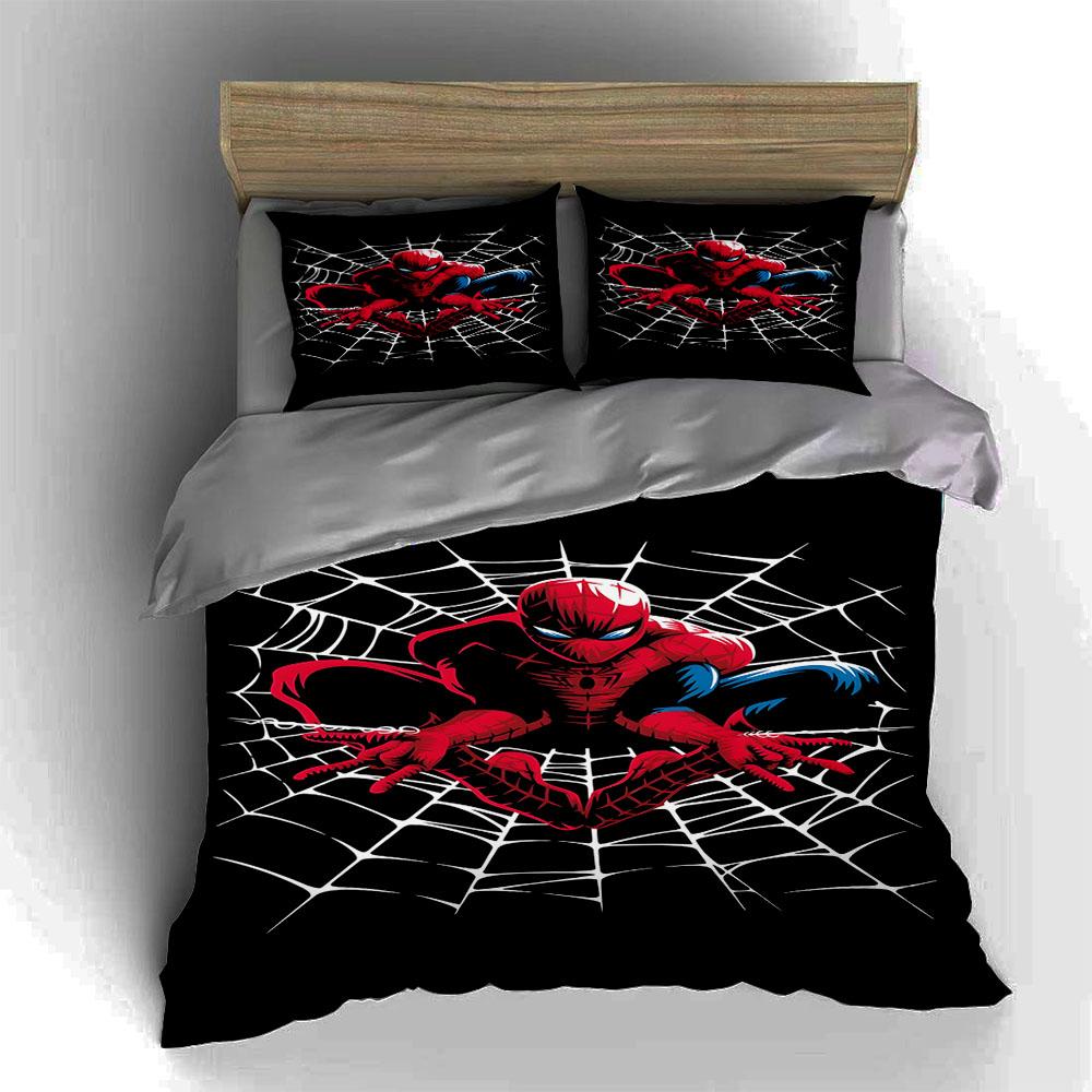 Spider, Web, Black. Bedding Duvet Cover Sets Duvet Covers Pillowcases Gifts (1 * Duvet Cover 2 * Pillowcases, Without Duvet Insert)