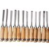 Handmade Woodworking Carving Knife & Chisel Set - 12 Pieces