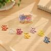 Cute Book Markers for Readers 20PCS Shaped Paper Clips, Bone/Duck/Dog/Cat Shape, Decorative Funny Bookmarks Students Metal Fasteners Office And School
