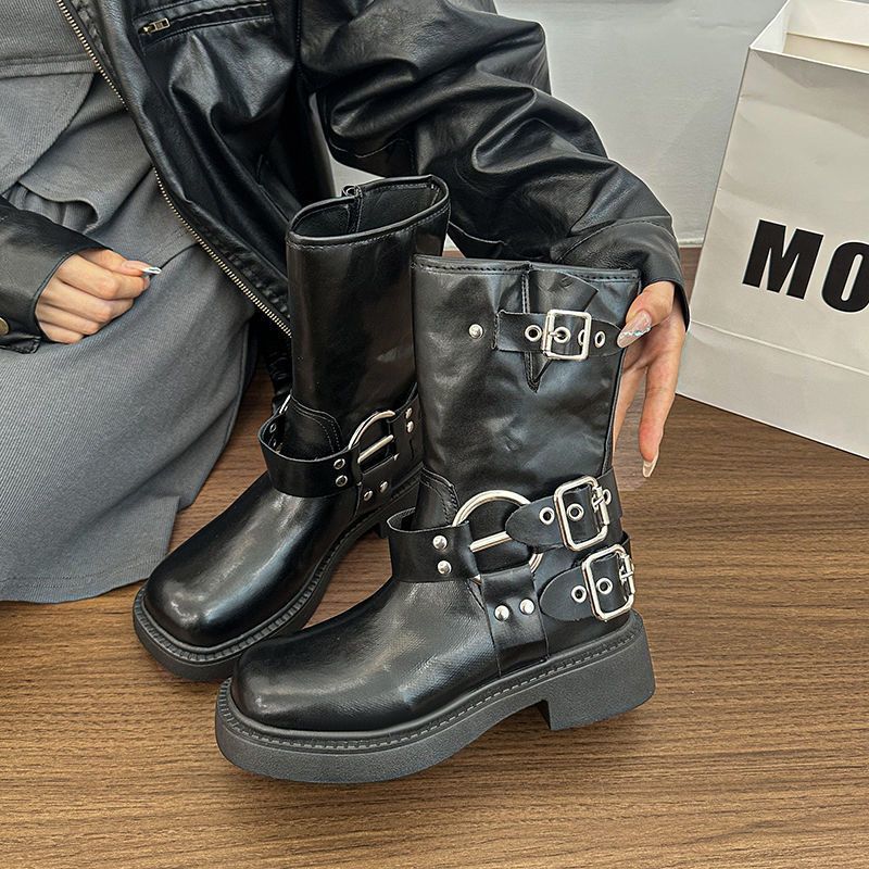 

Женские ботинки Мартина в стиле Майяр, коричневые короткие ботинки, новинка осени и лета 2025 года, полувысокие ботинки в стиле вестерн, ковбойские ботинки, рыцарские ботинки 40