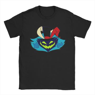 Asmodeus Hazbins Hotels T Shirts for Men Cotton Vintage T-Shirts Crewneck  Tee Shirt Short Sleeve Clothes Unique