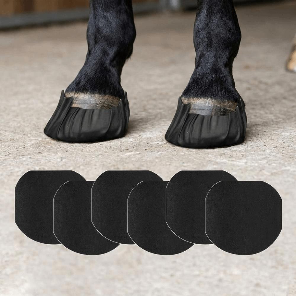Self Adhesive Hoof Protector Snug Fit Horse Hoof Anti Friction Patch Outdoor