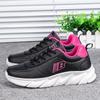 Fashion Spring and Autumn Ladies Daily Women's Shoes Casual Sports Korean Fashion Breathable Flat Bottom Running Light Travel Sneakers