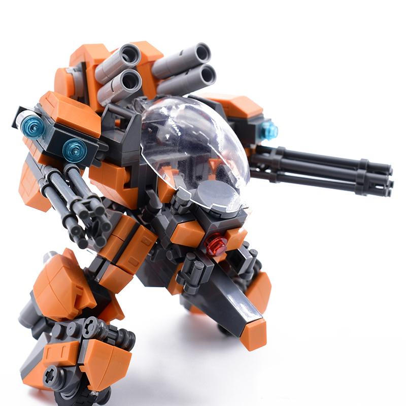 336pcs Robot Anime Figure Building Blocks Christmas Toys For Children Model Building Kits Figure Block Craft Toys For Adults