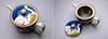 Cat-shaped Teapot, Lucky Cat (Blue), Japan Souvenir, Gift, Present