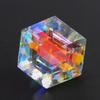 Lab-Created Rainbow Topaz Loose Gemstone 65.40 ct Mystic Fancy Cut for Jewelry Making and Crafts
