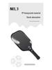 HTPICK Carbon Fiber Frosted Pickleball Racket - Professional Competition Level T700 for Outdoor Sports
