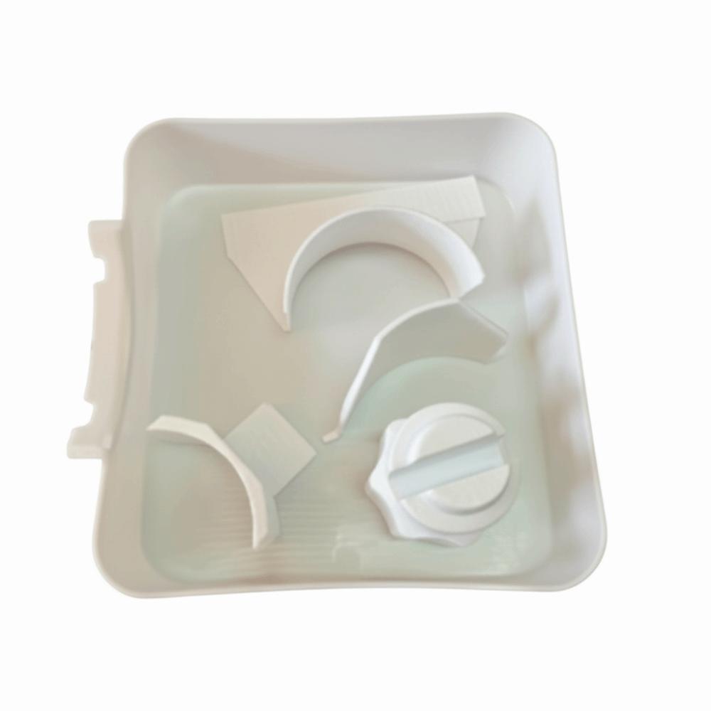 3D-Druck Waschmaschinen-Abtropfschale Spritzschutz Waschmaschinen-Ablaufwanne Waschküche