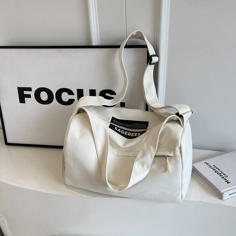 High-value casual large-capacity gym bag, Korean version of wet and dry separation travel bag, one-shoulder crossbody sports bag, yoga bag