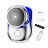 Mini Rasoir Électrique Rechargeable USB IPX7 Étanche Portable Voyage Rasoir de Rasage Humide Sec Hommes Tondeuse à Barbe Outil Épilateur