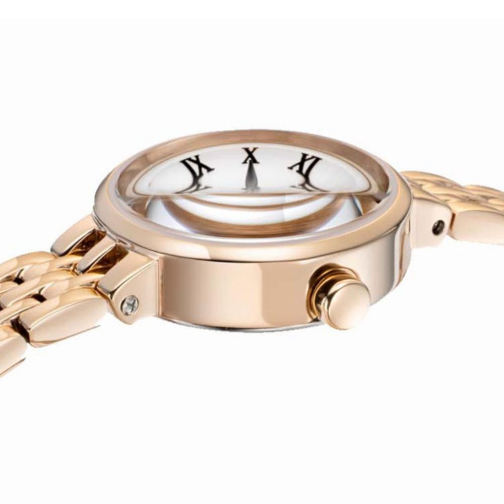 Romanson R Renata Round Women's Metal Watch RWRMLL1B2600RGWH0 + Gift Package