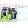 Super Soft Coral Fleece Cute Cartoon Hooded Spa Wrap Quick Dry Kids Bath Towel
