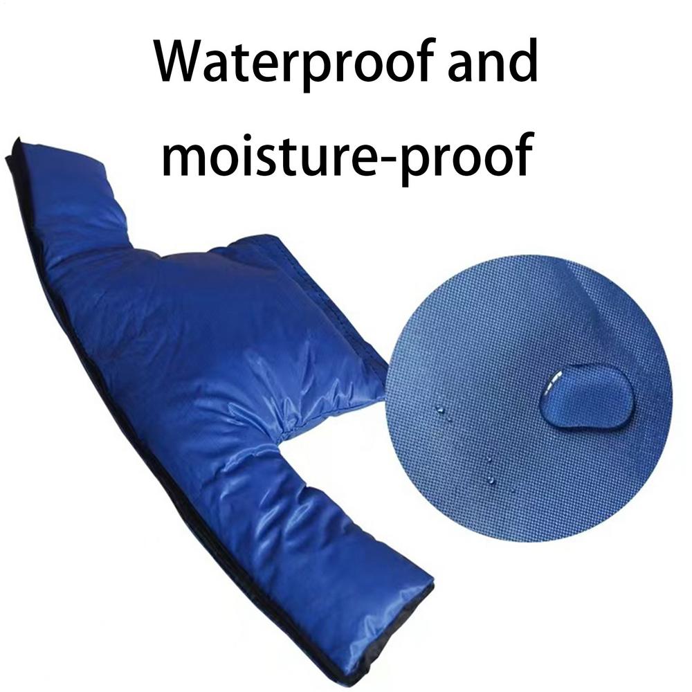 Double Sided Water Meter Insulation Cover Weatherproof 3 Way Sprinkler Valve Cover for Outdoor Winter Pipe Freeze Protection Mass Air Flow 3