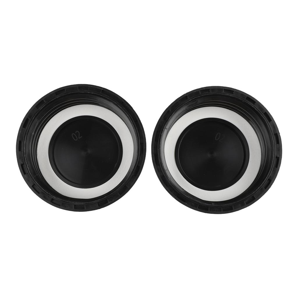 2pcs IBC Ton Container Screw Tap Cap Valve Cover S100x8 DN80 Plastic Replacement for IBC Tank Lid Threaded Cap